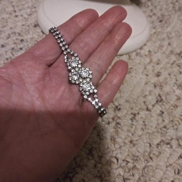 Vintage Jewelry - Vintage Rhinestone Bracelet